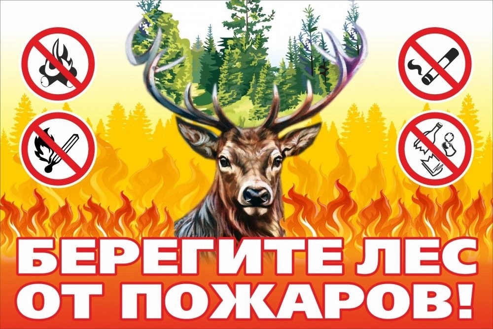 Берегите лес от пожара!.