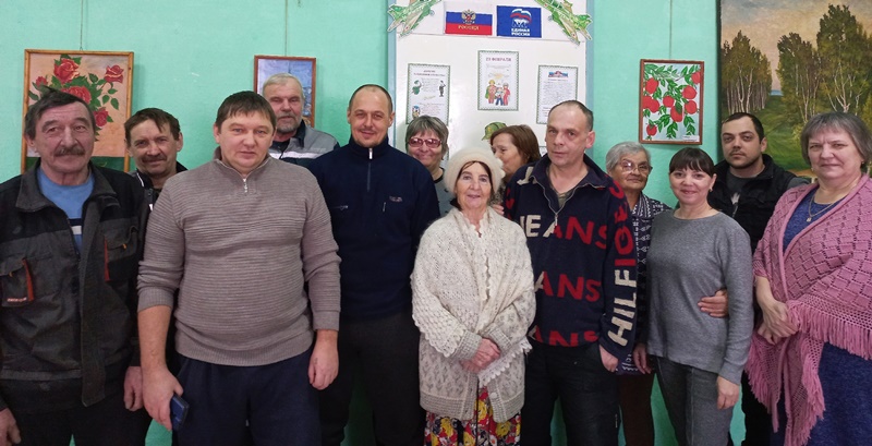 В Жуковском сельсовете отметили День Защитника Отечества.