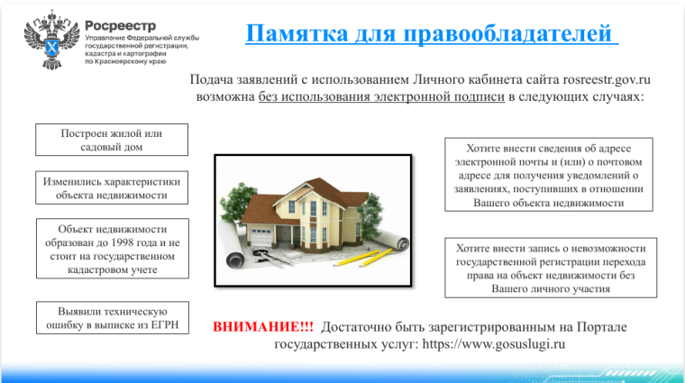 Памятка Росреестра. Памятка Росреестра.