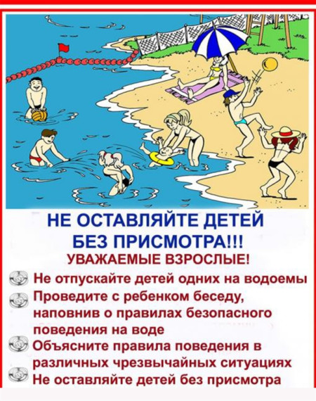 Не оставляйте детей без присмотра!. Не оставляйте детей без присмотра!.