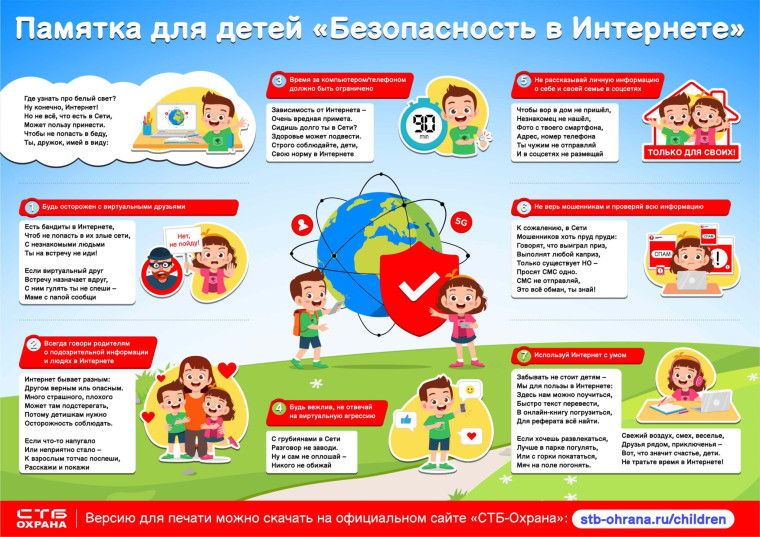 Памятка по безопасности. Памятка по безопасности.
